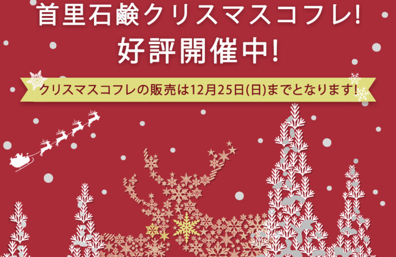 【12月限定♪】“あなただけのクリスマス宝石箱(コフレ)”絶賛販売中！