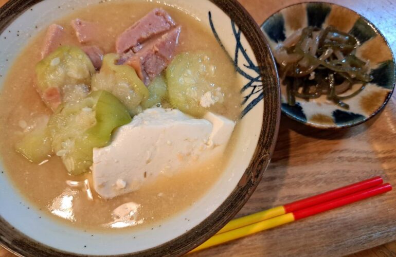 首里散歩 Vol.379 台風とじいちゃんの味噌汁